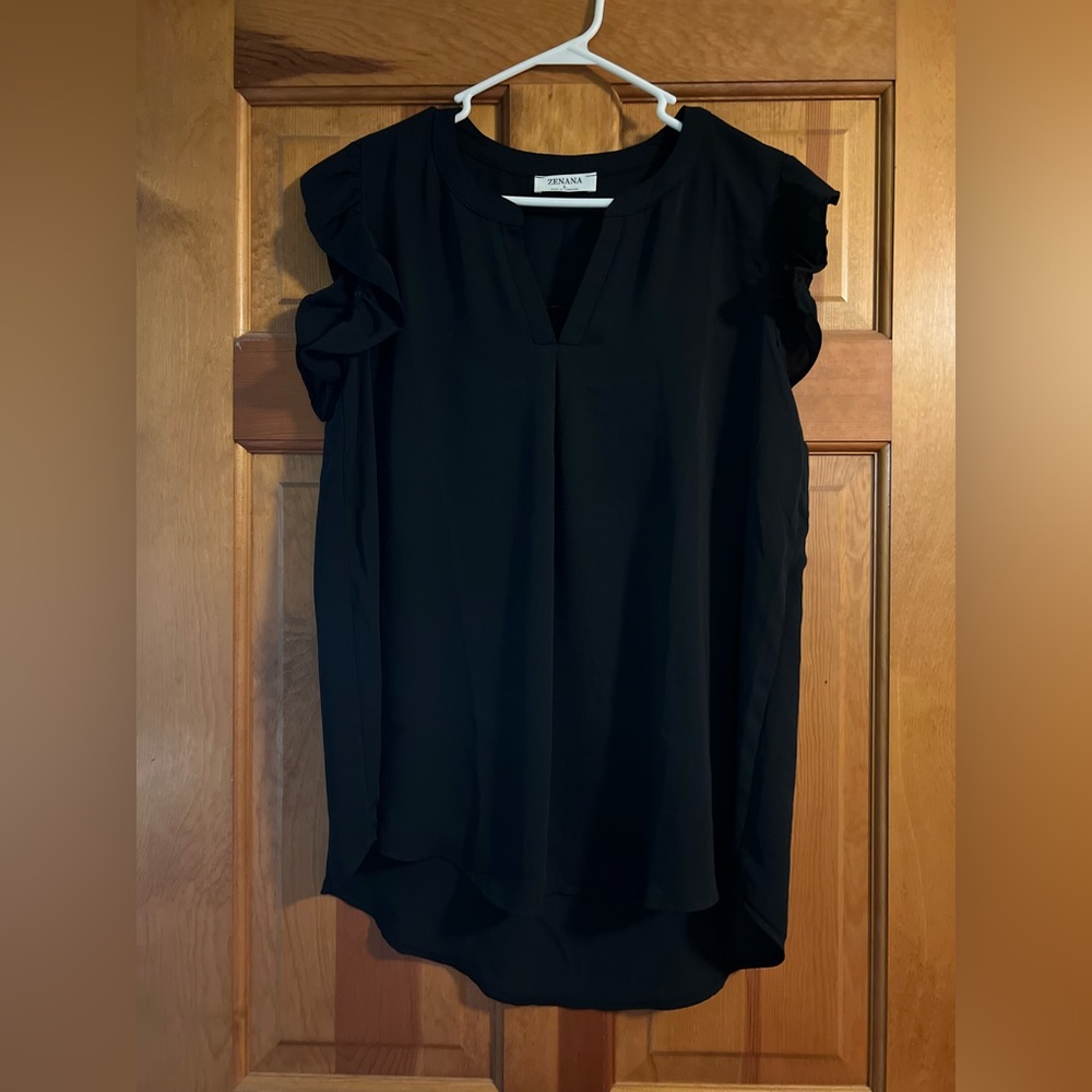 Black Zenana tank top